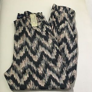 American Eagle Printed Polyester Pants